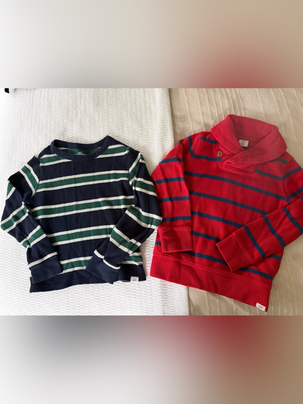 Gap boys Striped Long-Sleeve bundle